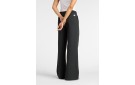 NEW BALANCE Linear Heritage Fleece Wide Leg Pant - Black