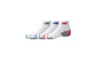 NEW BALANCE Performance Cushion Ankle 3 Pair Socks- Multi