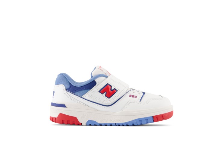 NEW BALANCE Kids 550 - Bungee Lace with Top Strap [PHB550CH]