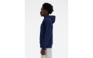 NEW BALANCE Stacked Logo French Terry Full Zip Hoodie - Navy 