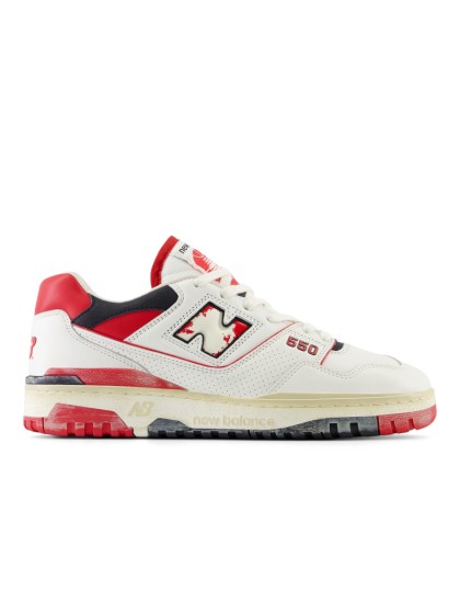 NEW BALANCE 550 Sea Salt /Team Red /Black [BB550VGA]