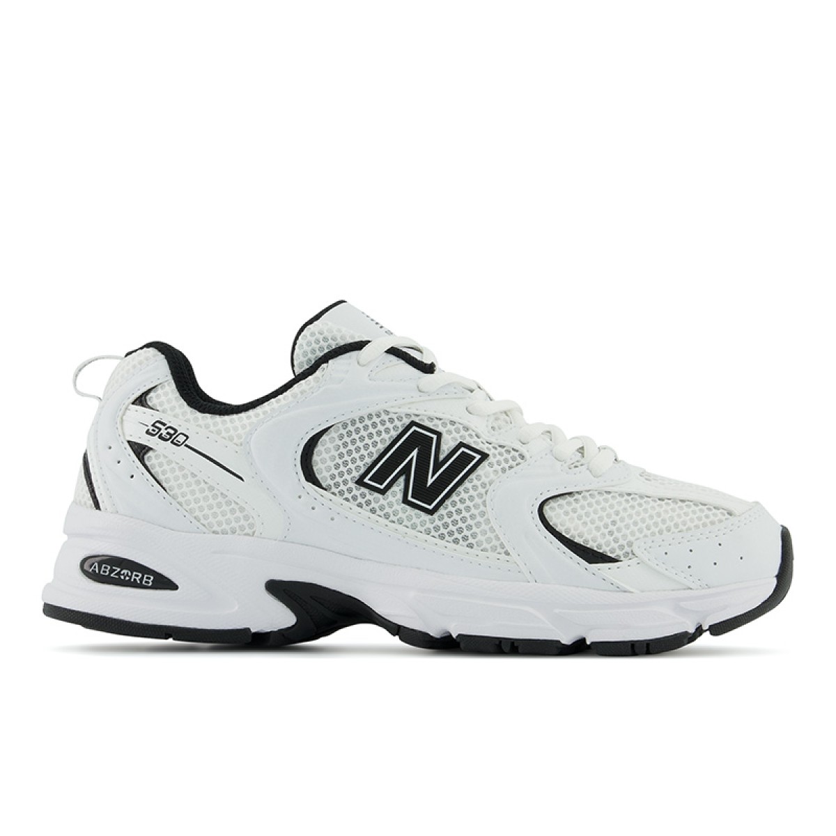 NEW BALANCE 530 Unisex - White / Black [MR530EWB]