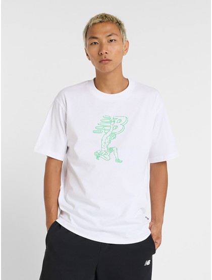 NEW BALANCE x DEBUT Statue T-Shirt - White