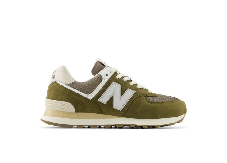 NEW BALANCE 574 - Calcium /Dark Silver Metallic  [U5742RG]