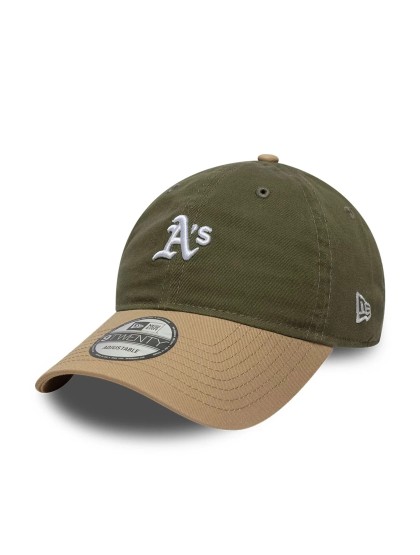 NEW ERA Athletics MLB Washed Contrast 9TWENTY Adjustable Cap - Green