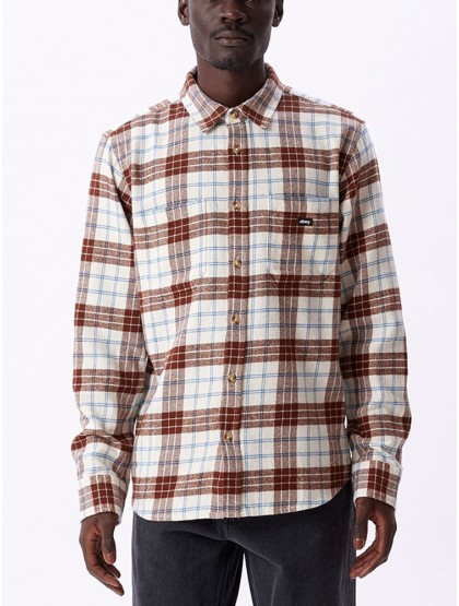 OBEY Arnold Woven Shirt [Unbleached Multi]