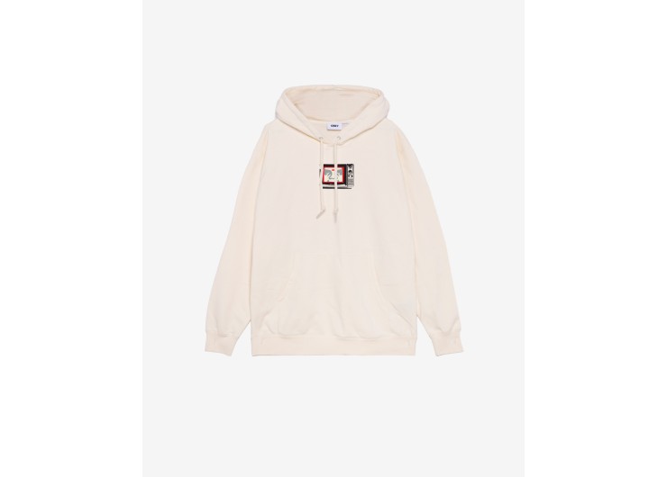 OBEY TV Hood Premium Fleece - Unbleached