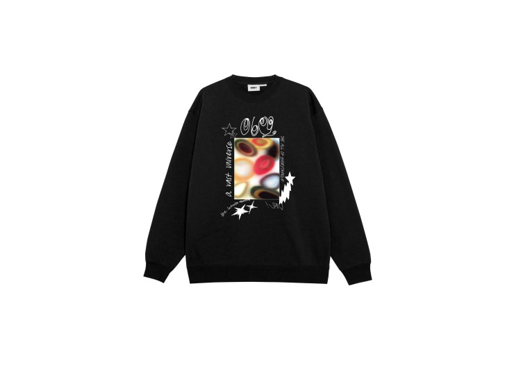 OBEY Vast Universe Premium Crewneck - Black
