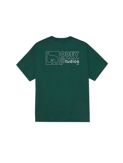 OBEY Studios Inc 1989 Classic T-Shirt - Rain Forest
