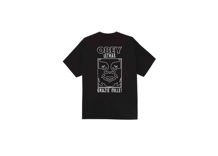 OBEY Ultras Classic T-Shirt - Black