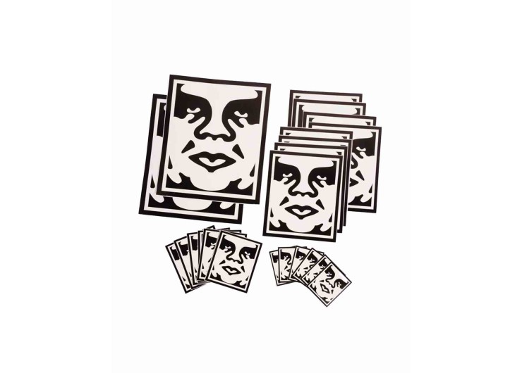 OBEY Sticker Pack 2 Icon Face - Multi