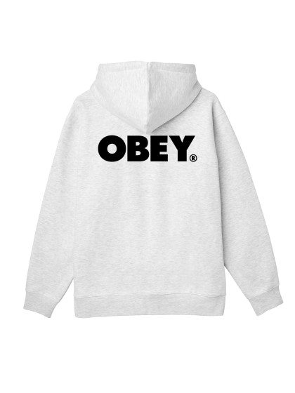OBEY Bold Zip Premium Hood [Heather Grey]