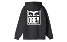 OBEY Eyes Icon Zip Premium Hood [Black]