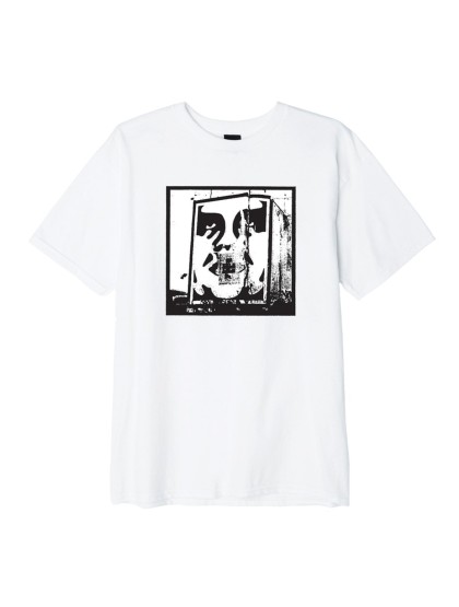 OBEY Bomb The Planet Basic Tee [White]