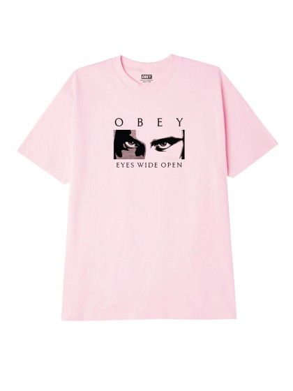 OBEY Eyes Wide Open Classic T-Shirt [Pink]