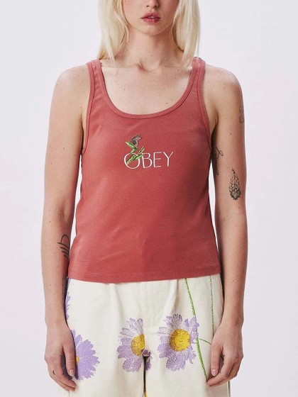 OBEY Growth Luna Tank Top [Ginger Biscuit]
