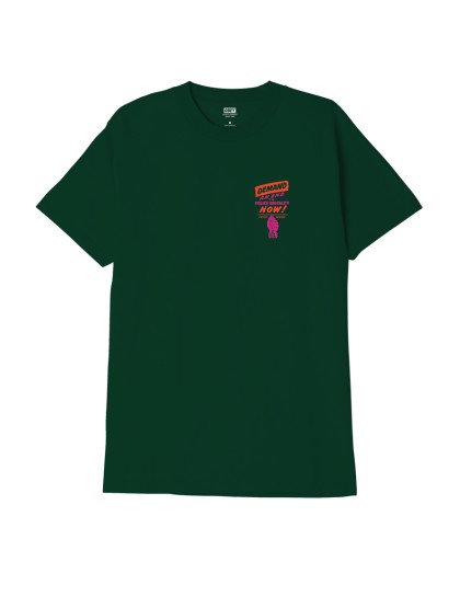 OBEY End Police Brutality Classic T-Shirt [Forest Green]