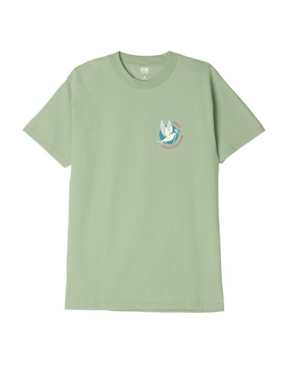 OBEY Dove Barbed Wire Classic T-Shirt [Cucumber]