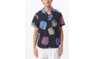 OBEY Biscuits Woven Short Sleeve Shirt [Black Multi]