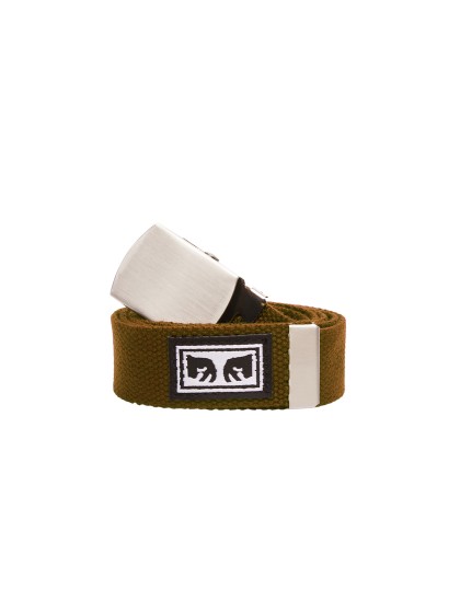 OBEY Big Boy Web Belt - Brown Sugar