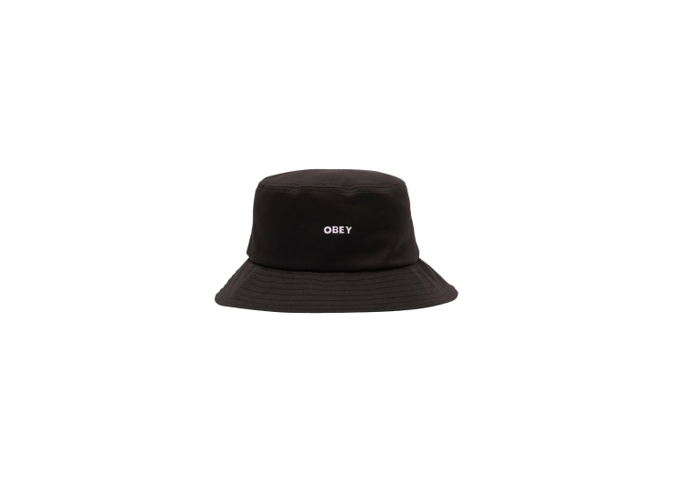 OBEY Bold Twill Bucket Hat - Black