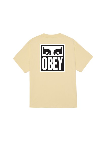 OBEY Eyes Icon II Classic T-Shirt - Pale Yellow
