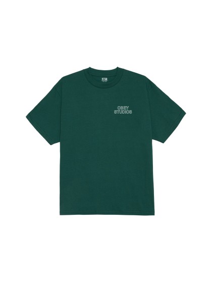 OBEY Studios Palette Classic T-Shirt - Rain Forest