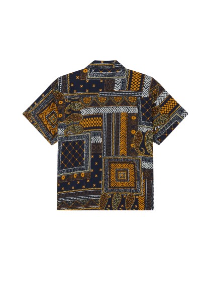 OBEY Archie Short Sleeve Shirt - Navy Multi