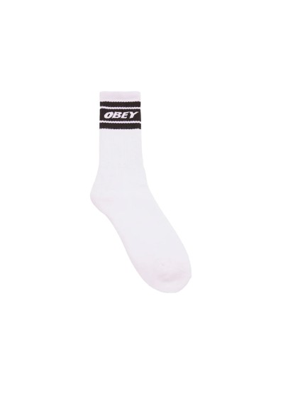 OBEY Cooper II Socks - White /Black