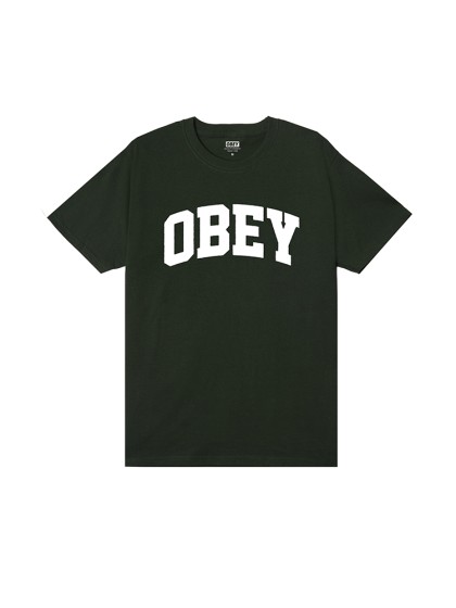 OBEY Collegiate Classic T-Shirt - Forest Green