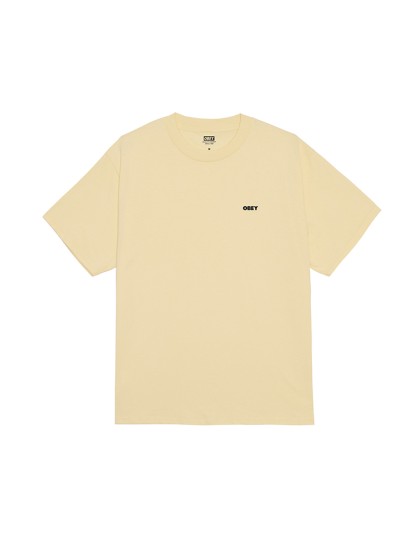 OBEY In Bloom Classic T-Shirt - Pale Yellow