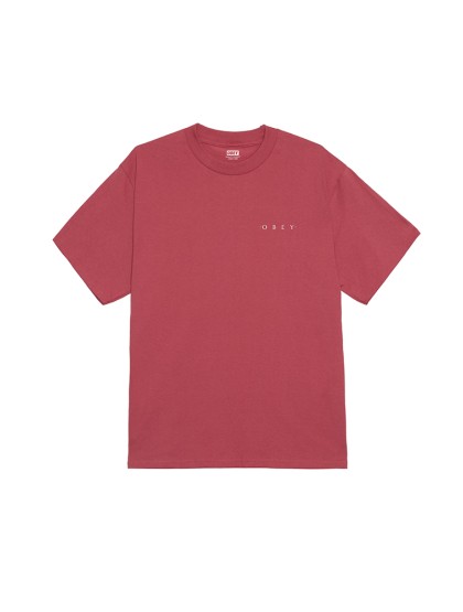 OBEY Architecture Of The Universe Classic T-Shirt - Mineral Red