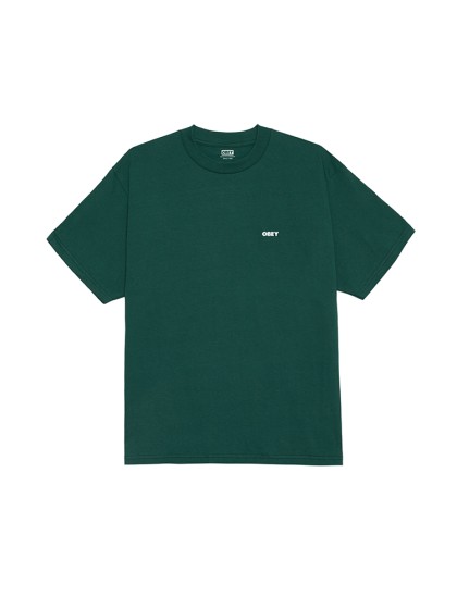 OBEY The Medium Is The Message Classic T-Shirt - Rain Forest