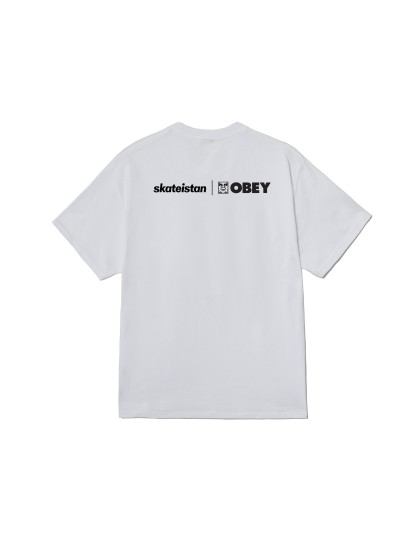 OBEY Skateistan /Obey Photo Classic T-Shirt - White