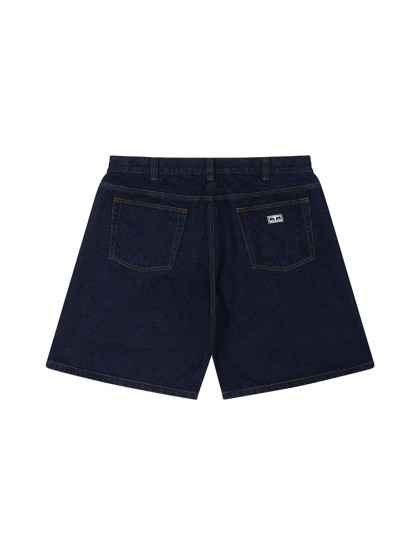 OBEY Bigwig Baggy Denim Short - Rinse Indigo