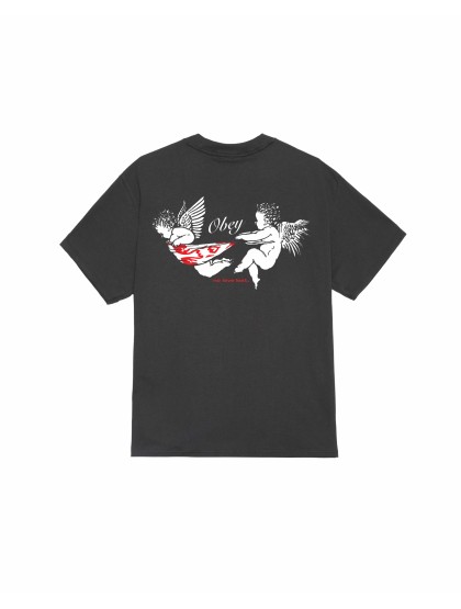 OBEY No Love Lost Classic T-Shirt - Vintage Black