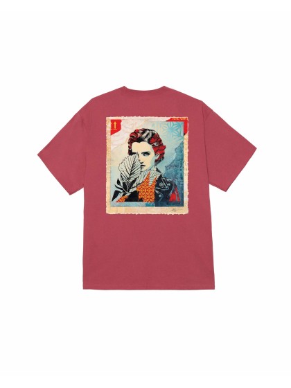 OBEY Wrong Path Classic T-Shirt - Mineral Red