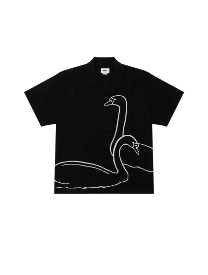 OBEY Cliff Short Sleeve Shirt - Black