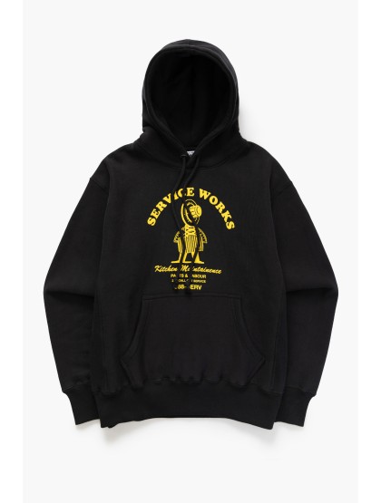 SERVICE WORKS Maintainence Hoodie - Black 