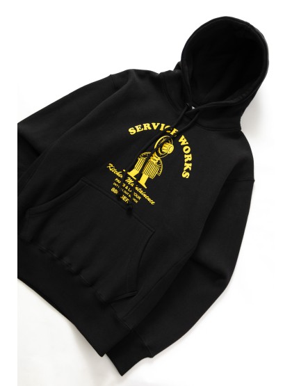 SERVICE WORKS Maintainence Hoodie - Black 