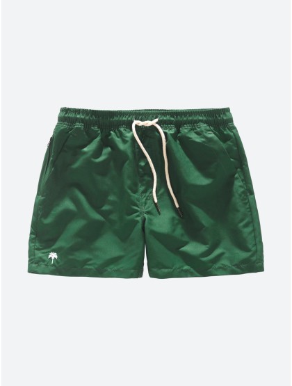 OAS Dark Green Swim Shorts 