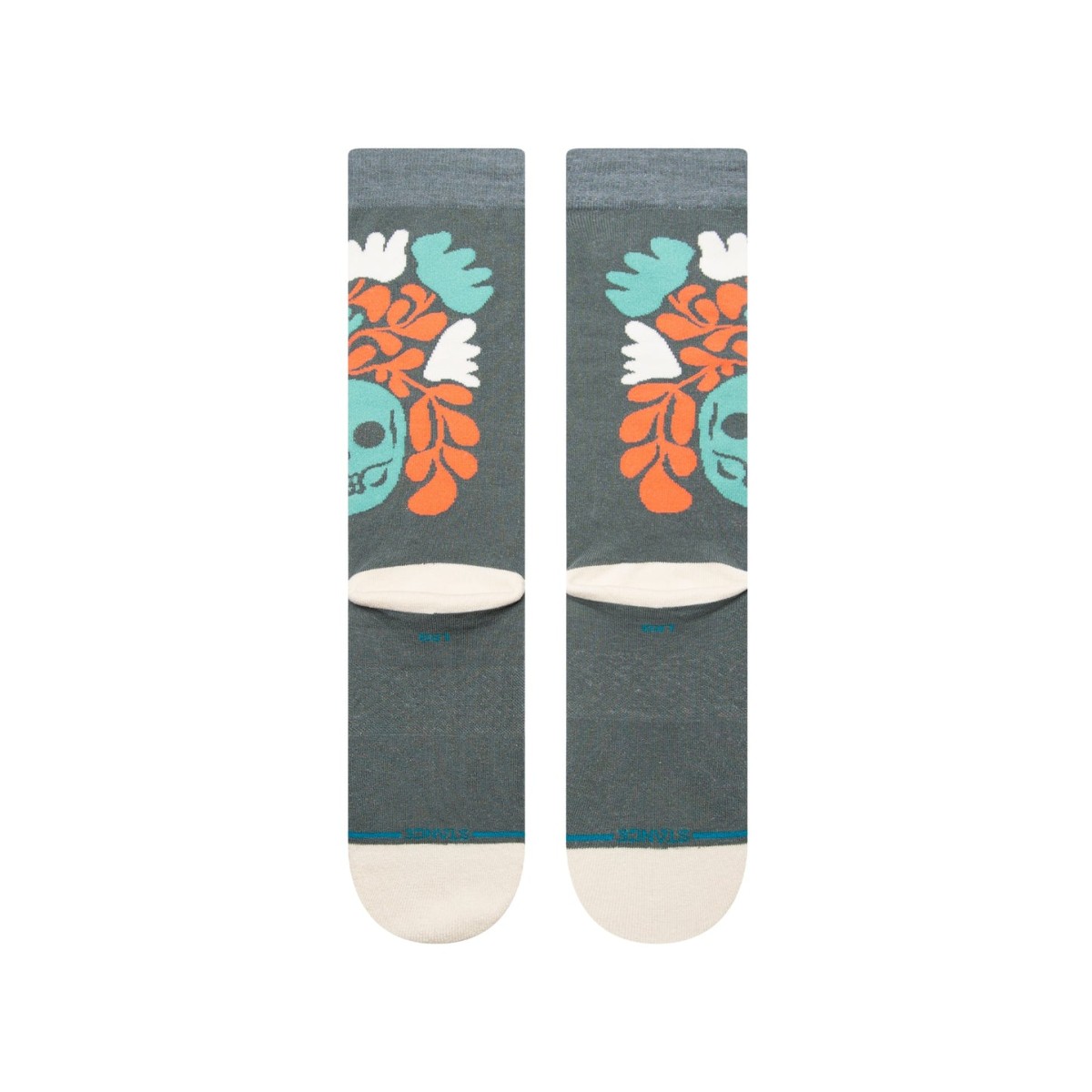 STANCE Skelly Nelly Crew Socks - Teal