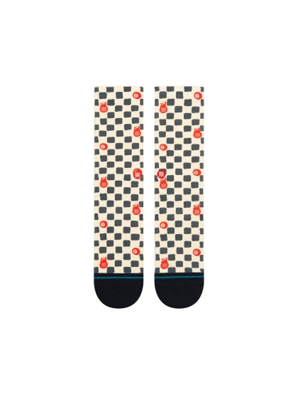 STANCE Lucky Unlucky Crew Socks - Offwhite