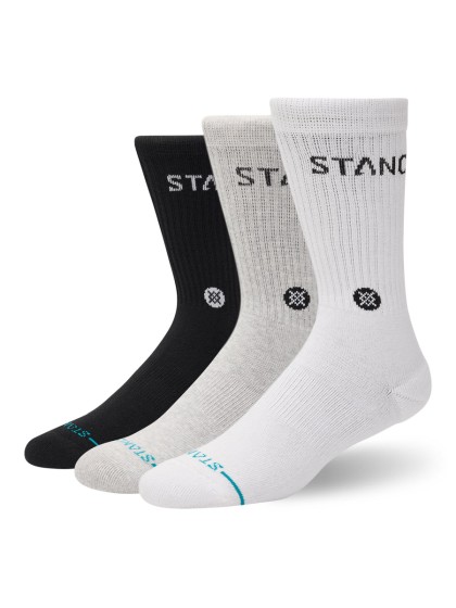STANCE Origin 3 Pack Crew Socks - Multi