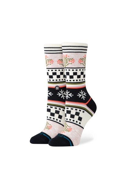 STANCE Winter Bloom Crew Socks - Lilac
