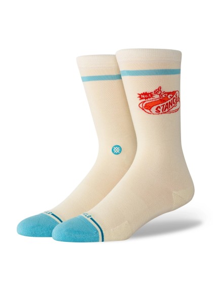 STANCE Dog Crew Socks - Canvas