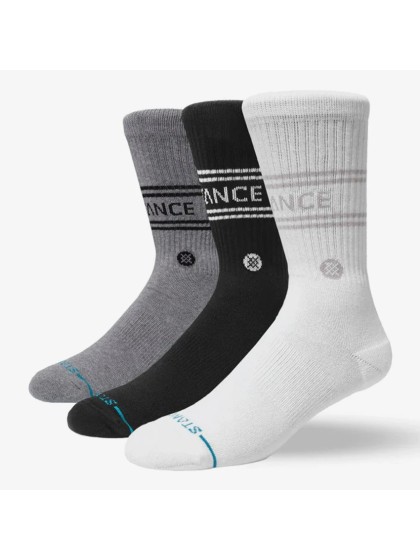 STANCE Vital 3 Pack Crew Socks - Multi