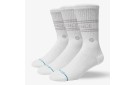 STANCE Vital 3 Pack Crew Socks - White