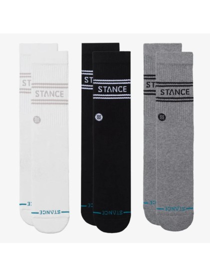 STANCE Vital 3 Pack Crew Socks - Multi