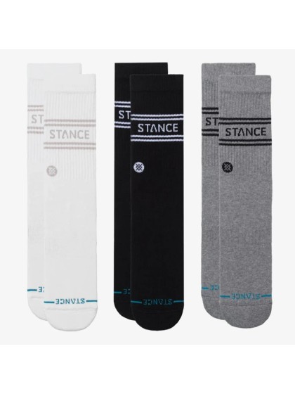 STANCE Vital 3 Pack Crew Socks - Multi